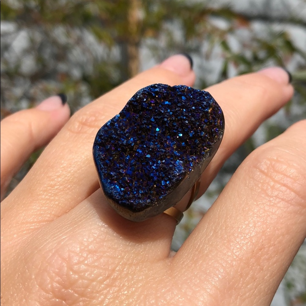 Druzy ring